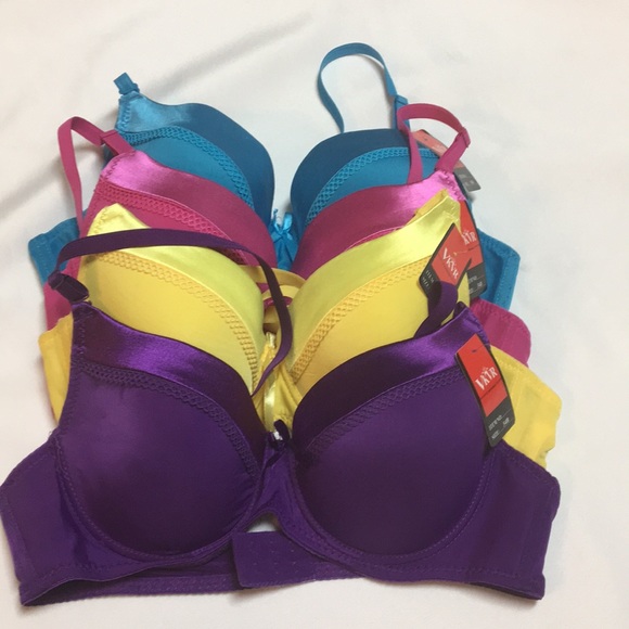 VKVR Other - NWT VKVR convertible, lined push-up Demi bras 34B